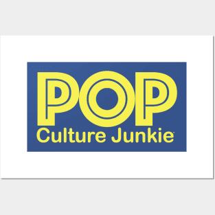 Pop Culture Junkie Logo Posters and Art